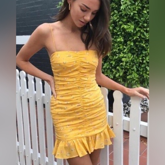 Bec & Bridge Marigold Mini Dress - Picture 1 of 4